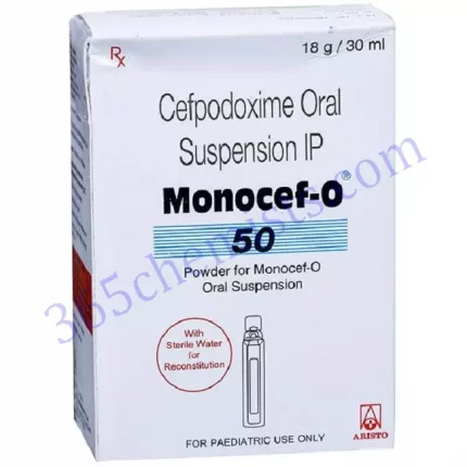 MONOCEF O 50 50 MG ORAL SUSPENSION 30ML