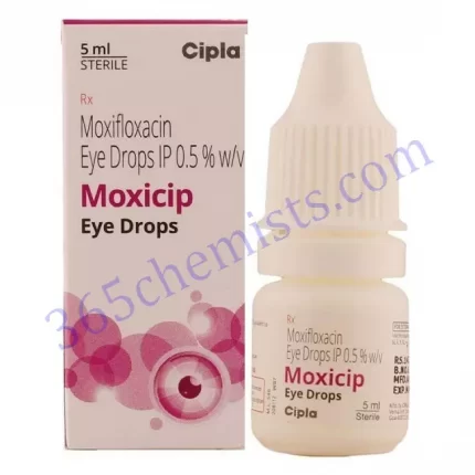 MOXICIP 0.5% EYE DROPS 5ML