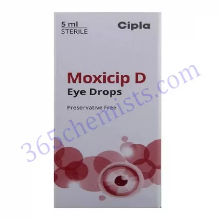 MOXICIP D EYE DROPS 5 ML