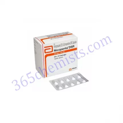 NICOPENTA DSR 30+40 MG CAPSULE 10