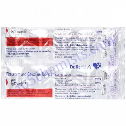 NOOTROPIL C TAB 10 TAB