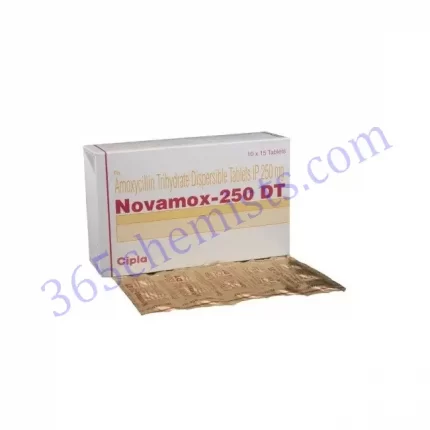 NOVAMOX 250 DT 250MG TABLET DT 15