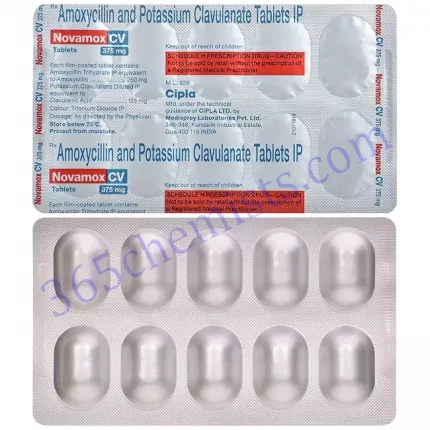 NOVAMOX CV 375 TAB 10