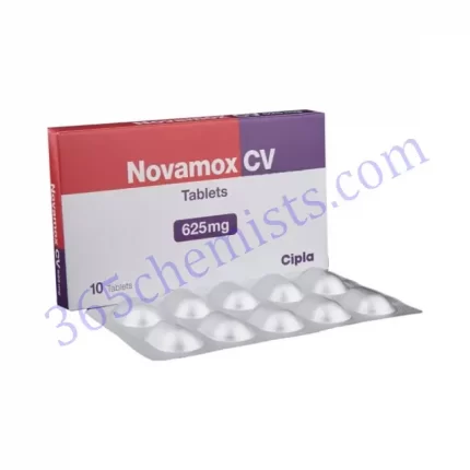 NOVAMOX CV 625 MG TABLET 10S