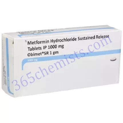 OBIMET 1000 MG TABLET SR 15