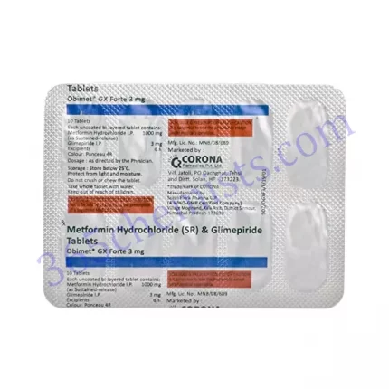 OBIMET GX 3 FORTE TAB 10 TAB