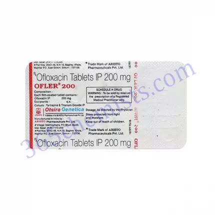OFLER 200MG TAB 10 TAB