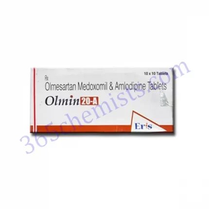 OLMIN A 20 5 MG TABLET 10