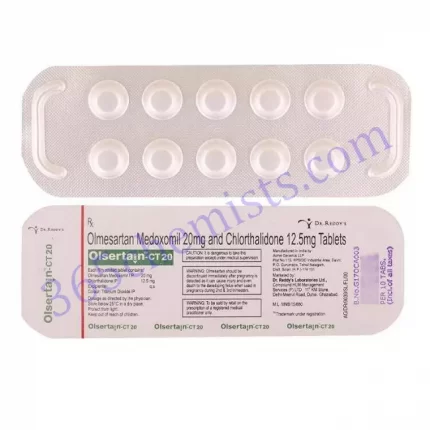 OLSERTAIN-CT 20+12.5MG TABLET 10S