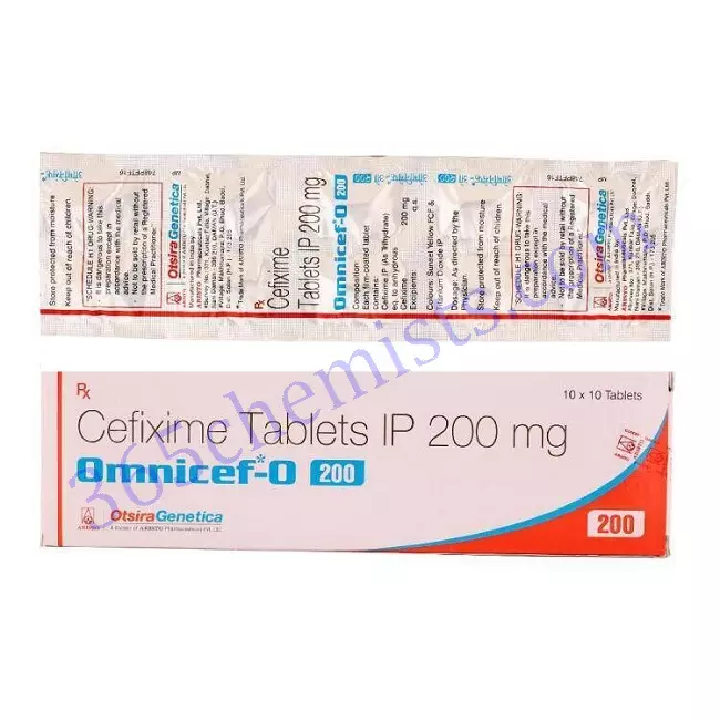 OMNICEF O 200 MG TABLET 10 OMNICEF O 200 MG TABLET 10