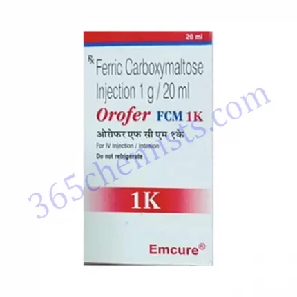 OROFER FCM 1K 50 MG INJECTION 20 ML