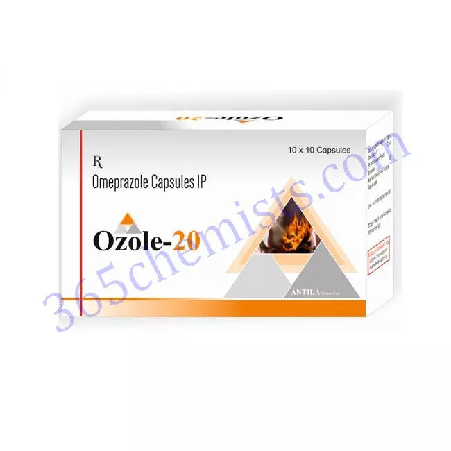 OZOLE 20 MG CAPSULE 15 OZOLE 20 MG CAPSULE 15