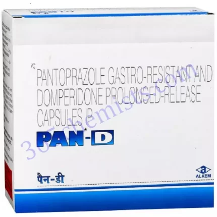 PAN D 30+40 MG CAPSULE 15