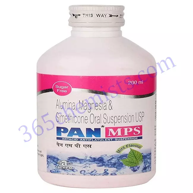 PAN MPS 250 MG250 MG+50 MG SUSPENSION 200 ML PAN MPS 250 MG250 MG+50 MG SUSPENSION 200 ML