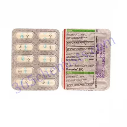 PARAXIN 250 MG CAPSULE 10