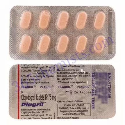 PLAGRIL 75 TAB 10 TAB