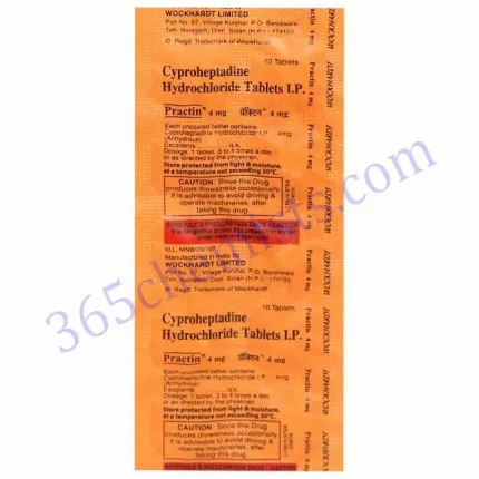 PRACTIN 4 MG TABLET 10