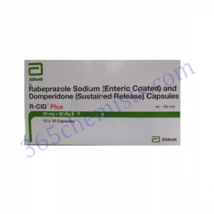 R CID PLUS 30+20 MG CAPSULE SR 10