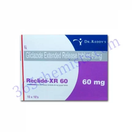 RECLIDE XR 60 60MG TABLET ER 15