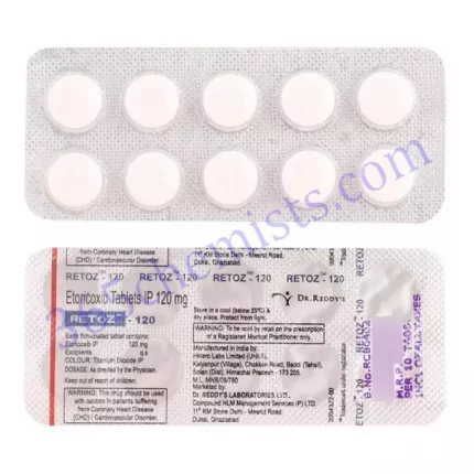 RETOZ 120 TAB 10 TAB