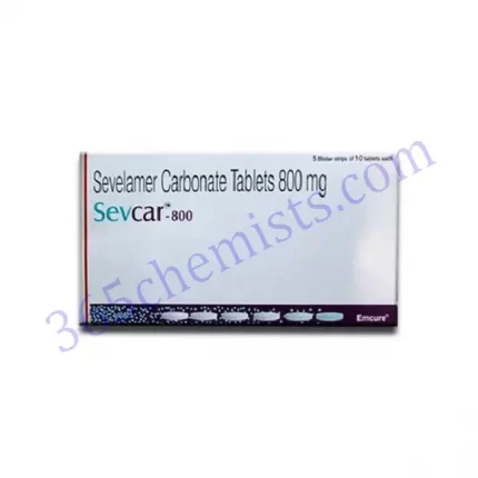 SEVCAR 800 MG TABLET 10