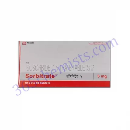 SORBITRATE 5 MG TABLET 50
