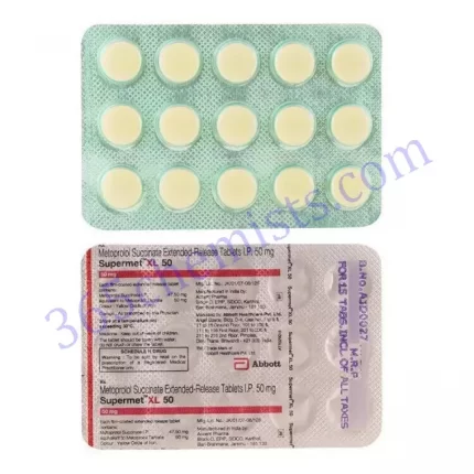 SUPERMET XL 50 MG TABLET XL 15