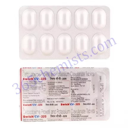 SWICH CV 200+125 MG TABLET 10