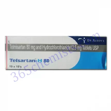 TELSARTAN H 80+12.5 MG TABLET 14