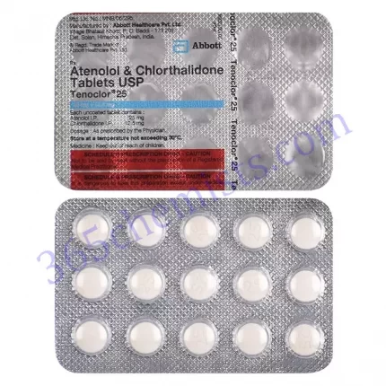 TENOCLOR 25 TAB 15 TAB