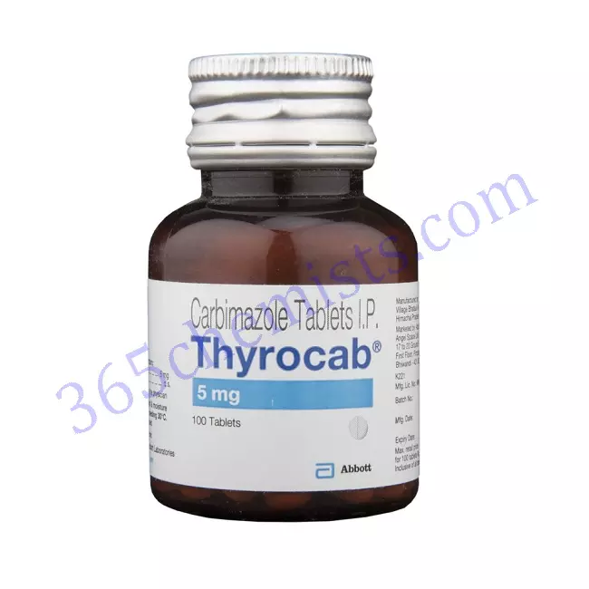 THYROCAB 5MG TAB 100 TAB THYROCAB 5MG TAB 100 TAB