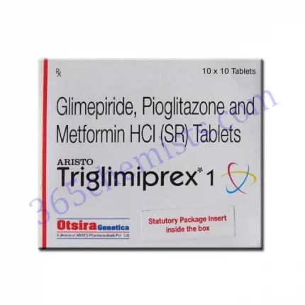 TRIGLIMIPREX 1 TAB 10 TAB