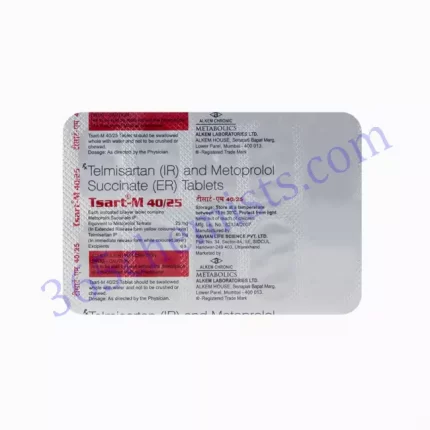 TSART M 40_25 MG TAB 10 TAB