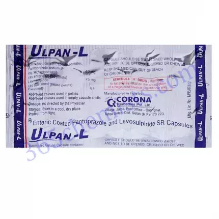 ULPAN L 75+40 MG CAPSULE 10