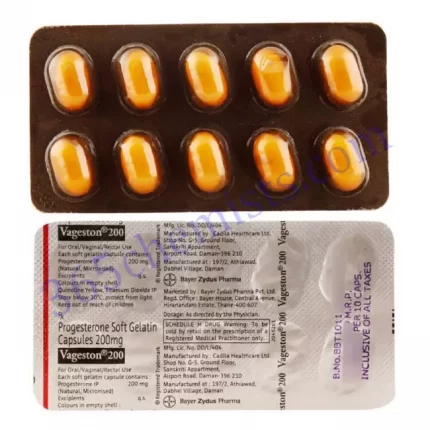VAGESTON 200MG (10CAP) 10 CAP
