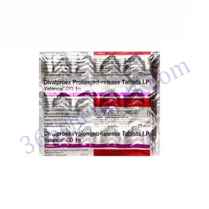 VALANCE OD 1000 MG TAB 15 TAB