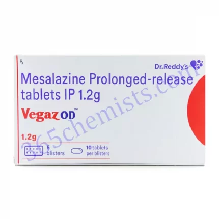 VEGAZ OD 1200 MG TABLET 10