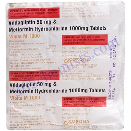 VIBITE M 1000 TAB 15 TAB