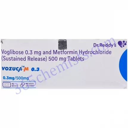 VOZUCA M 0.3 TAB 14 TAB