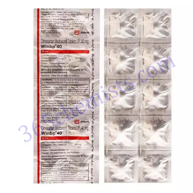 WINBP 40MG 15TAB 15 TAB WINBP 40MG 15TAB 15 TAB