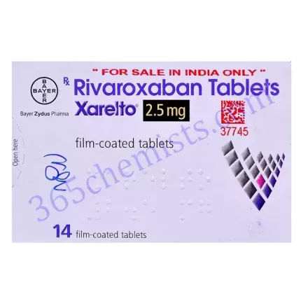 XARELTO 2.5MG (14 TAB) 1 STRIP
