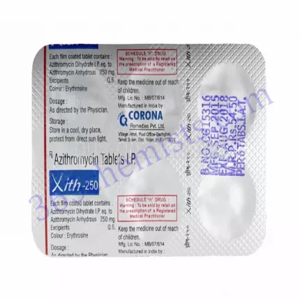 XITH 250 TAB(10 TAB) 10 TAB