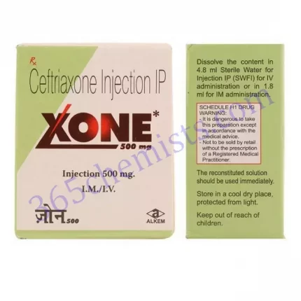 XONE 500 MG INJ 1 VAIL