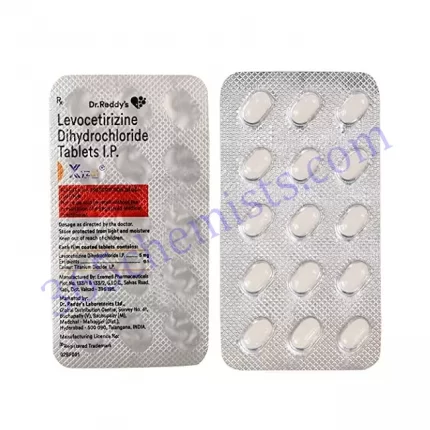 XYZAL 5 MG TABLET 15