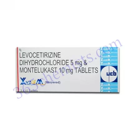 Xyzal M 10+5Mg Tablet 15S