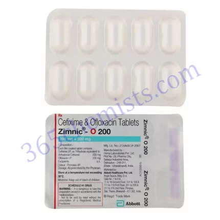 ZIMNIC O 200 TAB 10 TAB