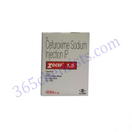 ZOCEF 1.5 GM INJ 1 VIAL