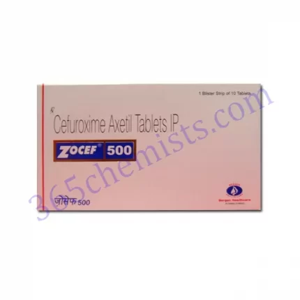 ZOCEF 500 MG TABLET 10