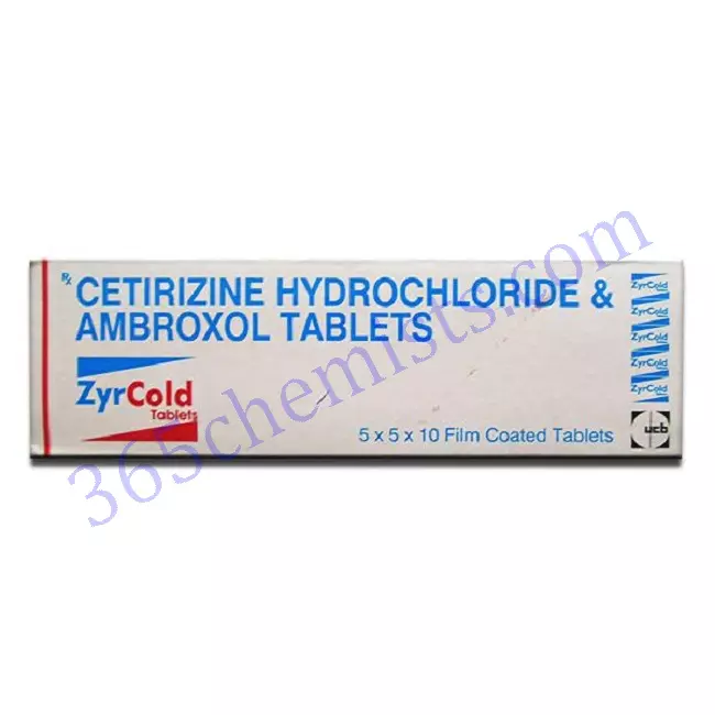 ZYRCOLD 5+60 MG TABLET 10 ZYRCOLD 5+60 MG TABLET 10