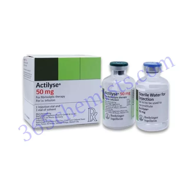 ACTILYSE 50MG INJ. 1 INJ. ACTILYSE 50MG INJ. 1 INJ.